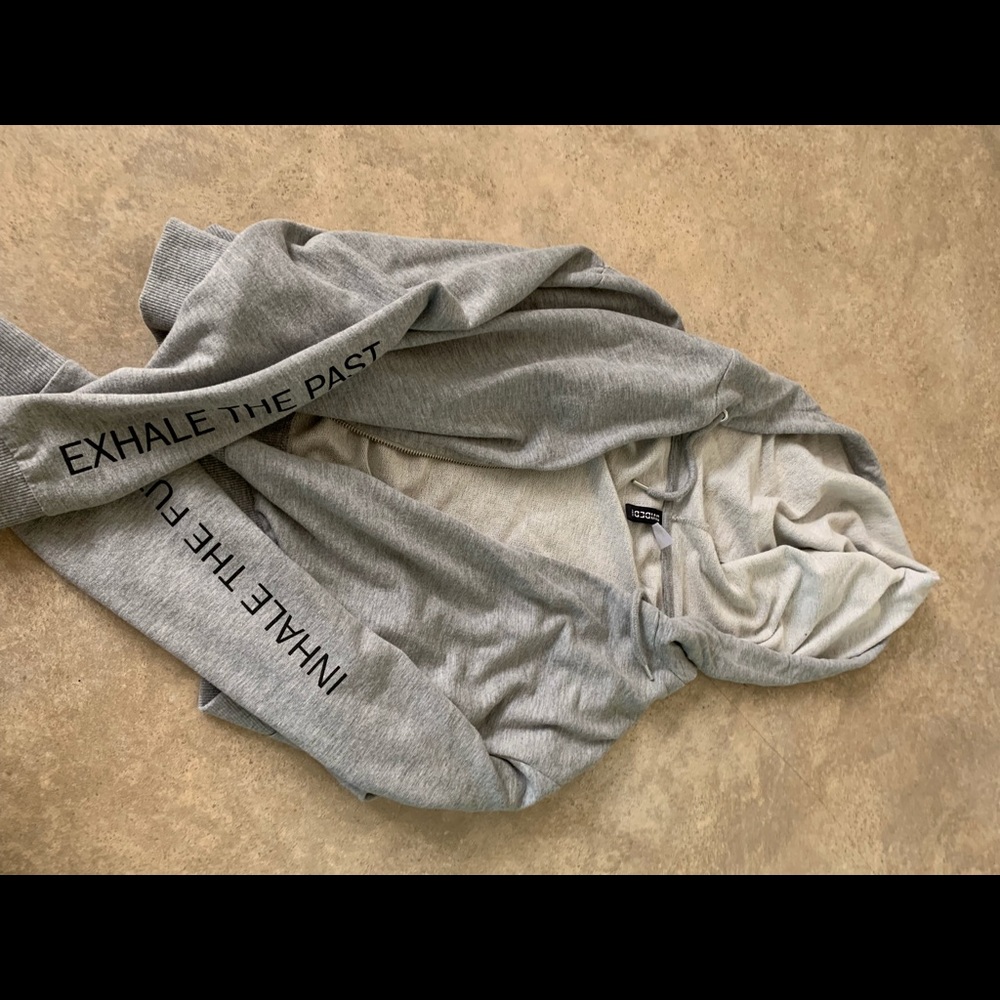 H&M GREY HOODIE